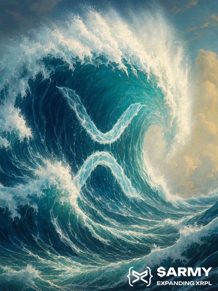 🌊 You don’t ride this wave. You become it.
The XRP tide is rising, silent, heavy, unstoppable.
And with it rises the Vanguard.

$ARMY is not watching.
$ARMY is not waiting.
We are the wave inside the wave.
We are the Surge.

This isn’t just momentum.
It’s The Ascension.
And it