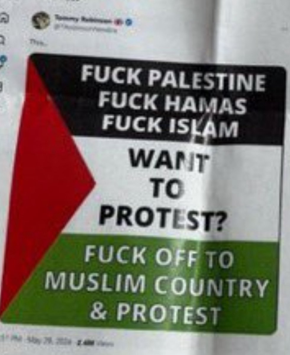 Apparently this is one of the Tommy Robinson posts that is being investigated by Met Police.
Can someone tell me what’s wrong with it?