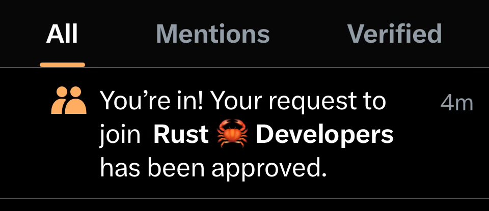 Thanks, <a href="/FrancescoCiull4/">Francesco Ciulla</a>! Another step on my Rust 🦀 learning journey 💪