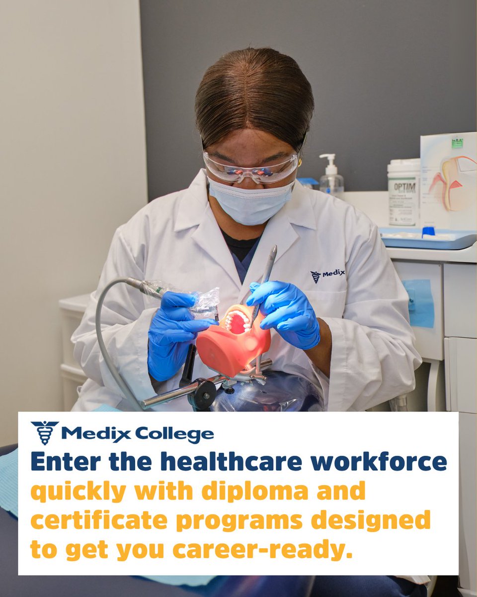 medix_college's tweet image. Ready for a career in under a year? 🤔

Medix College offers fast-track programs that get you hired, faster.

🎯 Focused training. Real results.

🔗 hubs.li/Q03BmNKw0

#CareerReady #FastTrackSuccess