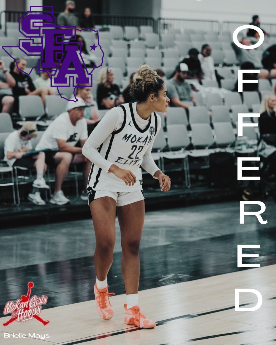 Brielle Mays (@briellemays23) on Twitter photo After a great conversation with <a href="/BishopLenbishop/">Len Bishop</a> I’m blessed to announce I’ve received an offer from <a href="/SFAWBB/">SFA Women's Basketball</a> !!
#AGTG After a great conversation with <a href="/BishopLenbishop/">Len Bishop</a> I’m blessed to announce I’ve received an offer from <a href="/SFAWBB/">SFA Women's Basketball</a> !!
#AGTG