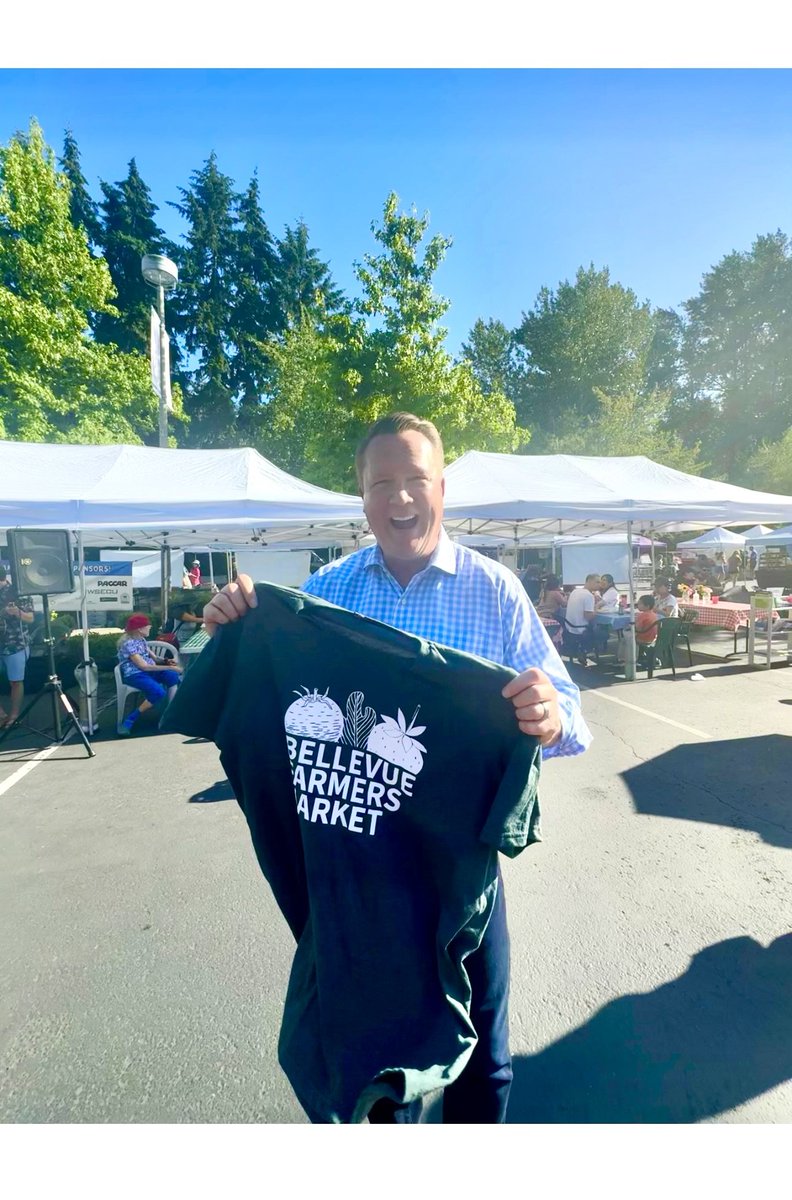 Jared Nieuwenhuis (@bvuejared) on Twitter photo 🥕 It’s National Farmers Market Week (Aug 3–9)!
Farmers markets don’t just offer fresh food—they strengthen local economies, celebrate rural heritage, and support sustainable, healthy living. Let’s show up for our farmers and small businesses this week!
The <a href="/BellevueFarmMkt/">Bellevue Farmers Market</a> is 🥕 It’s National Farmers Market Week (Aug 3–9)!
Farmers markets don’t just offer fresh food—they strengthen local economies, celebrate rural heritage, and support sustainable, healthy living. Let’s show up for our farmers and small businesses this week!
The <a href="/BellevueFarmMkt/">Bellevue Farmers Market</a> is