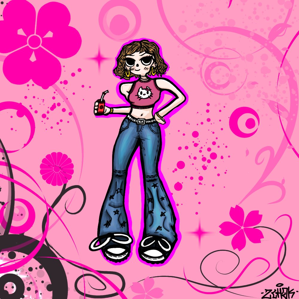 Esau__u's tweet image. Comissão antiga que fiz para uma amiga