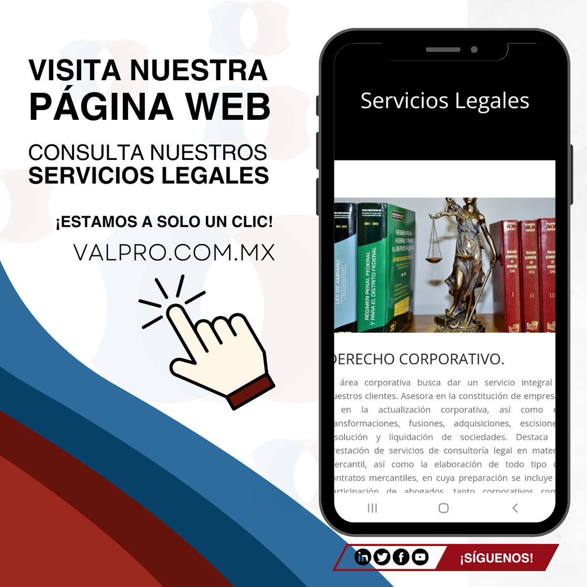 ¿Tienes un problema legal? ¡Actúa hoy!

En #VALPRO diseñamos soluciones jurídicas personalizadas para proteger lo que más importa.
Experiencia | Compromiso | Resultados
👉 valpro.com.mx

#ServiciosLegales #ConsultoríaLegal  #CDMX #ElConsejoDelAbogado #FelizMartesATodos