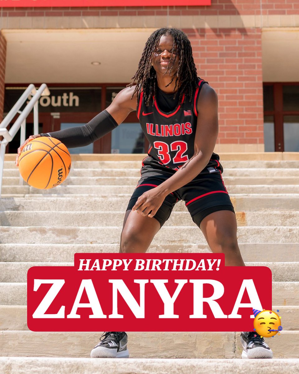 Illinois State Women’s Basketball (@redbirdwbb) on Twitter photo HBD, Z🥳 HBD, Z🥳