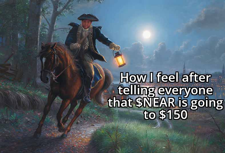 Who else believes $NEAR is going to $150 and beyond? 👀

This coin is just coded to be three digits or more…