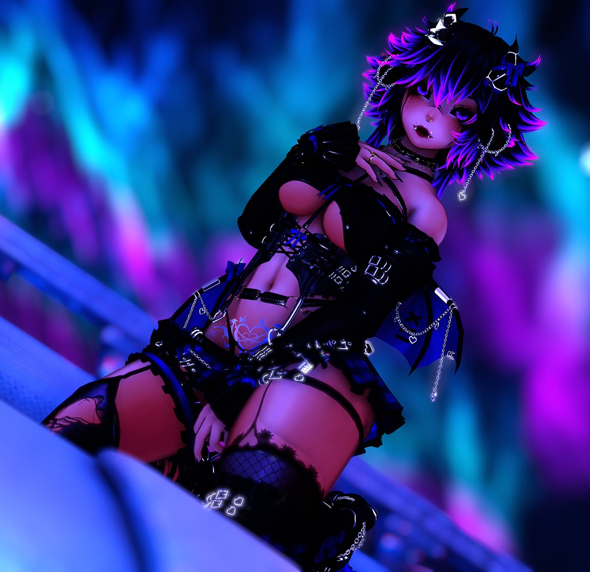 itzCryptKitty's tweet image. 💜Come sit with me under the stars💜

#VRChatPhotography #VRChatPhotos