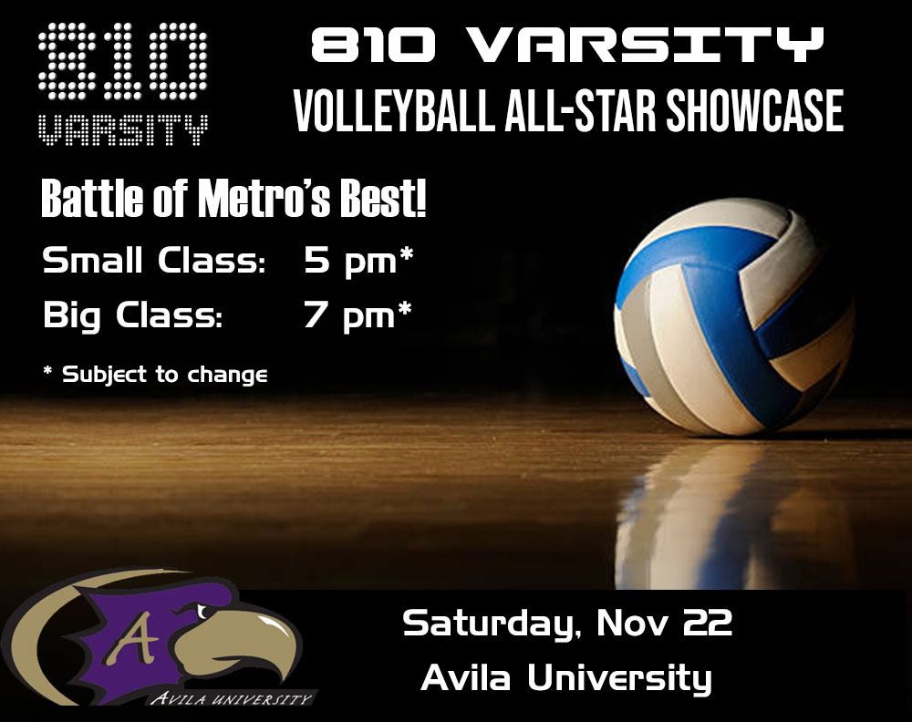 New event ahead!

810 Varsity All-Star Showcase
Saturday, November 22
Avila University 

More to come!