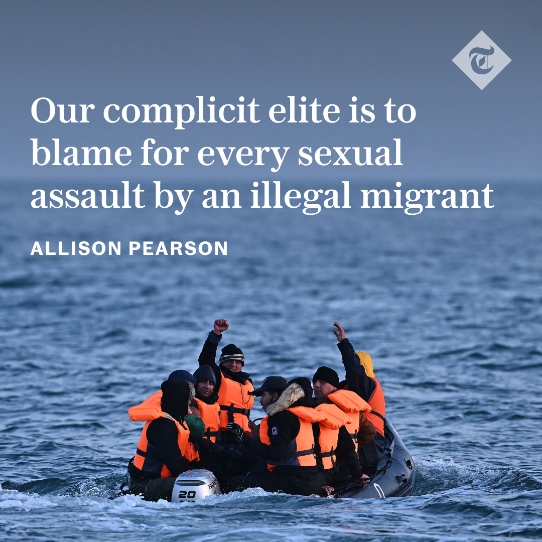 The Telegraph (@telegraph) on Twitter photo 🖋️ 'It is a fantasy to expect sex-starved men from misogynist cultures to respect our values and our women' | Writes <a href="/AllisonPearson/">Allison Pearson</a>
Read the full column here 👇
telegraph.co.uk/politics/2025/… 🖋️ 'It is a fantasy to expect sex-starved men from misogynist cultures to respect our values and our women' | Writes <a href="/AllisonPearson/">Allison Pearson</a>
Read the full column here 👇
telegraph.co.uk/politics/2025/…