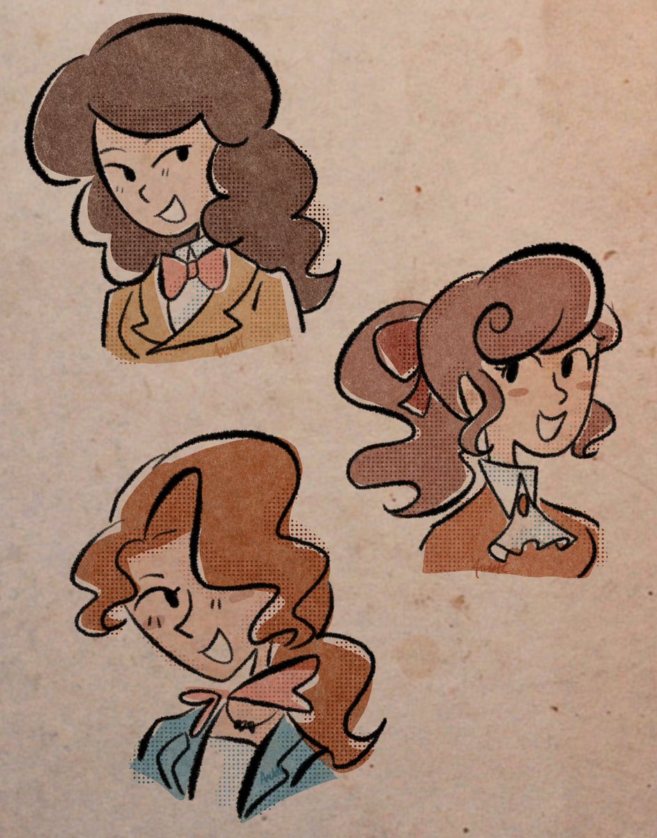 Professor Layton ladies 🔎