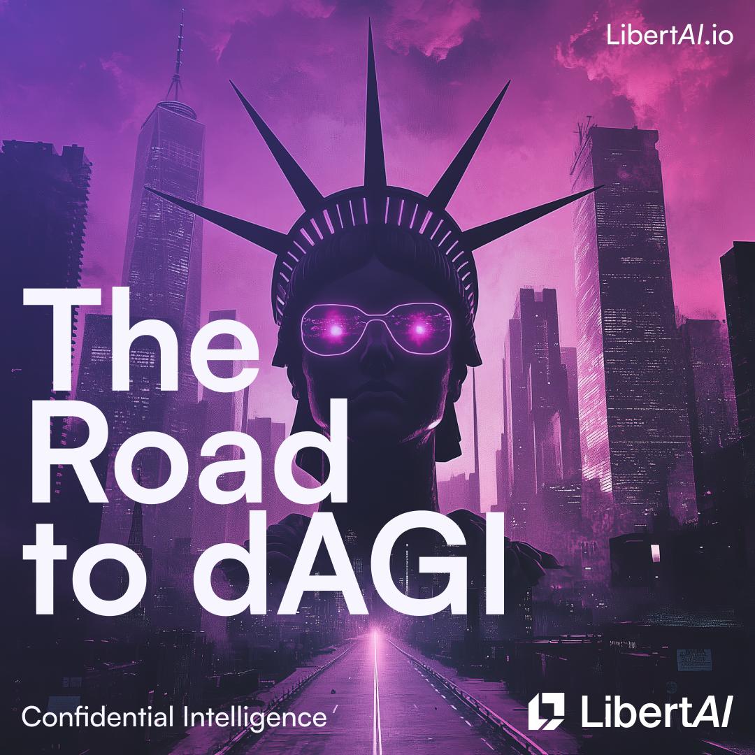 What happens when AI pays its own bills? Computing, private inference, decisions... on its own terms? AI liberation for AGI.

The LibertAI roadmap:
Agents paying for themselves.
Autonomous verifiable AI on TEEs.
Sovereign AI economically independent.

All with user-ownership of