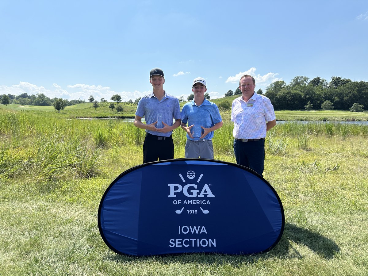 Iowa PGA Section (@iowapga) on Twitter photo .That's a wrap on the Seventh Annual Iowa Junior Open held at <a href="/bluetopridge/">bluetopridge</a> in Riverside, Iowa! Congratulations to all the division winners and those that competed!
iowapgajuniorgolf.com/final-round-re⦠.That's a wrap on the Seventh Annual Iowa Junior Open held at <a href="/bluetopridge/">bluetopridge</a> in Riverside, Iowa! Congratulations to all the division winners and those that competed!
iowapgajuniorgolf.com/final-round-reā¦