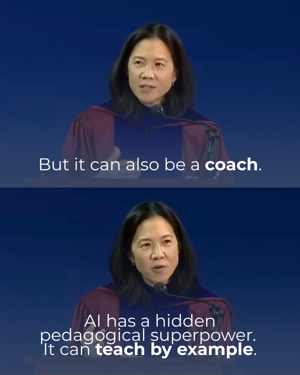 angeladuckw's tweet image. AI in the classroom is not inherently good or bad — it depends on how we use it.

Used mindlessly, AI becomes a crutch.
Used wisely, it becomes a coach.

#AIinEducation #FutureOfLearning #BehavioralScience #DigitalLiteracy #EdTech #MindfulTech