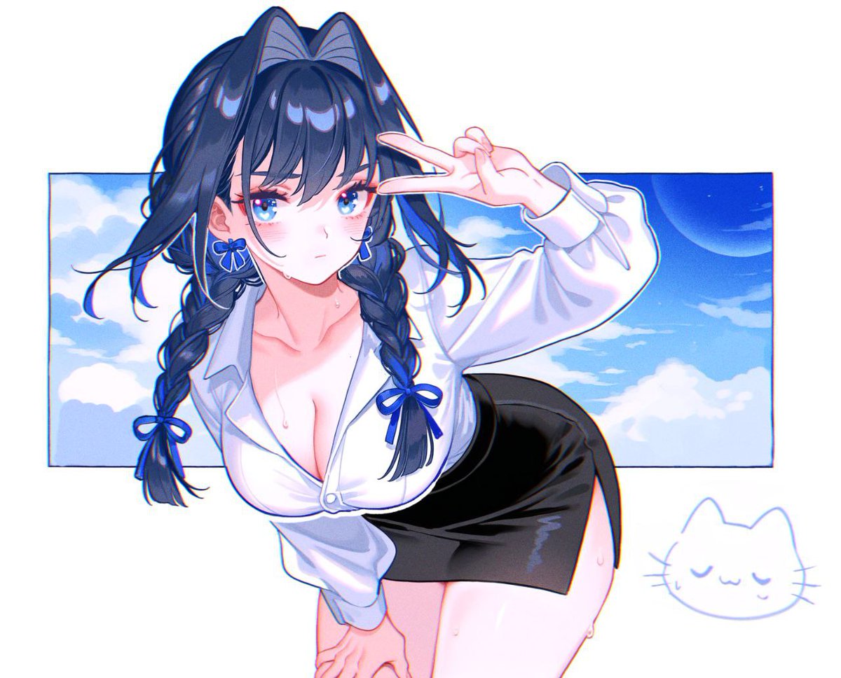 @lazuremi: RT by @ourokronii: ༘⋆𝑔𝑖𝑓𝑡 𝑓𝑜𝑟 @ourokronii 𓆞 ℎ𝑎𝑠ℎ𝑡𝑎𝑔 #Maid4U #kronillust #クロニーラ