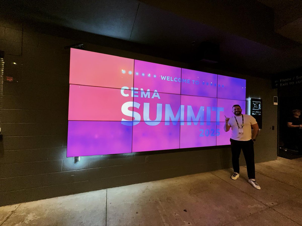 🌍 The Miami Beach Convention Center was proud to attend the #CEMASummit2025 with Manuel Agosto representing both the Miami Beach Convention Center and Oak View Group at this industry-leading event.