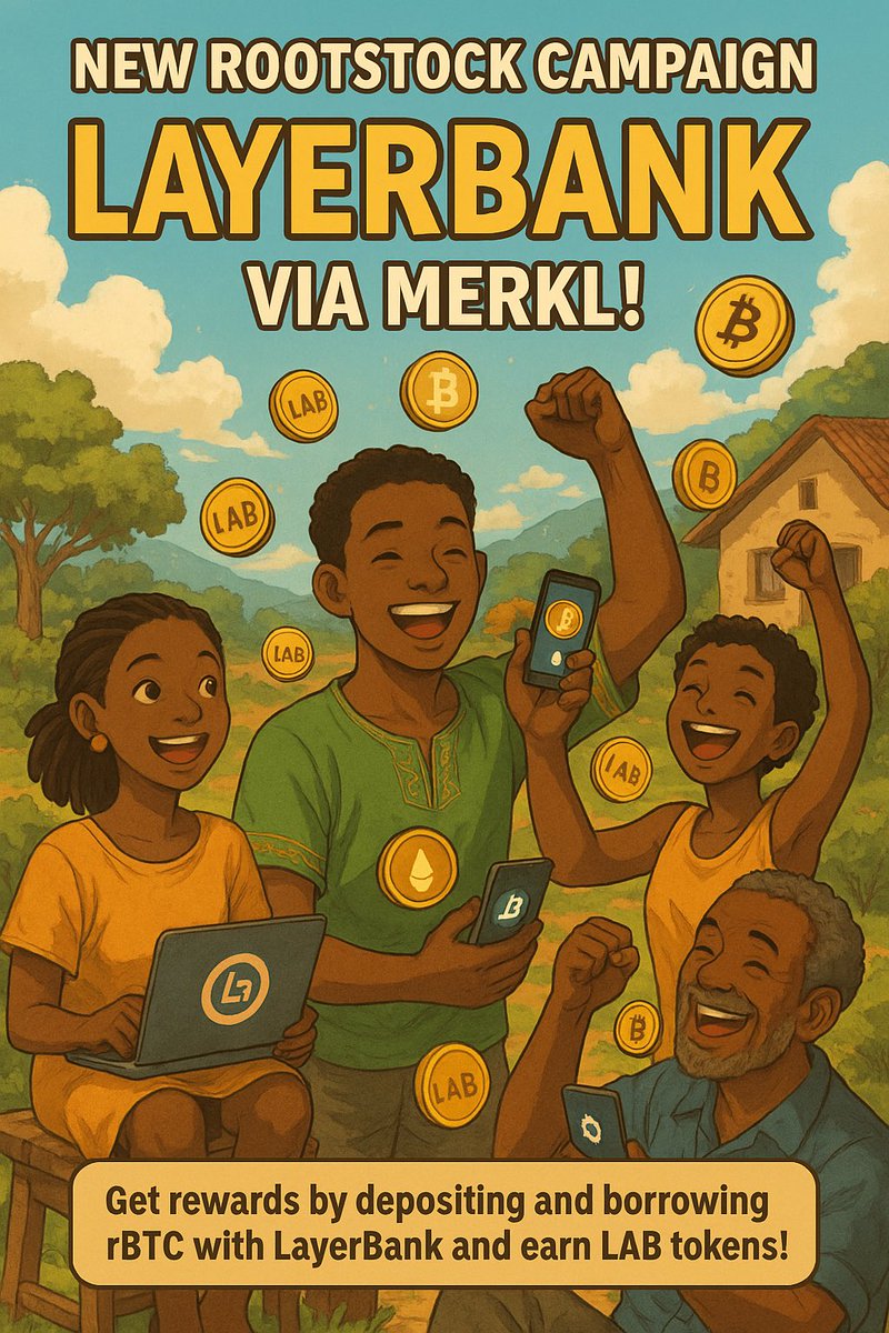 New Rootstock Campaign: LayerBank via Merkl!
You can now earn rewards by depositing and borrowing RBTC through <a href="/LayerBankFi/">LayerBank</a>, tracked on the Merkl platform. Popular for leveraging Bitcoin DeFi on <a href="/rootstock_io/">Rootstock</a>