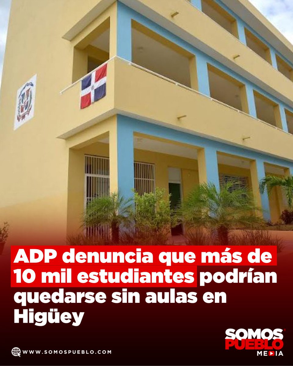 La comunidad educativa del municipio de Higüey ha expresado su preocupación ante lo que consideran una situación crítica que podría afectar el inicio del año escolar 2025-2026.

De acuerdo con denuncias de Felipe Arias, presidente de la Asociación Dominicana de Profesores (ADP),