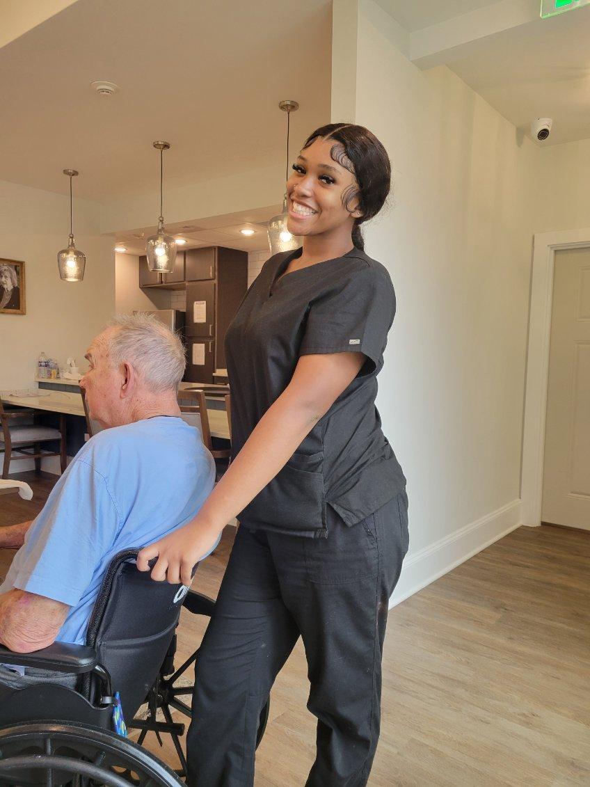 Dutchtown WBL (@dhs_wbl) on Twitter photo Super proud of former <a href="/DHS_WBL/">Dutchtown WBL</a> student, Jakyra Custcard. She received her CNA certificate over the summer from BTG Medical Academy in Stockbridge. She will be working at a medical facility in Griffin while attending <a href="/GordonState/">GordonStateCollege</a> full-time. Super proud of former <a href="/DHS_WBL/">Dutchtown WBL</a> student, Jakyra Custcard. She received her CNA certificate over the summer from BTG Medical Academy in Stockbridge. She will be working at a medical facility in Griffin while attending <a href="/GordonState/">GordonStateCollege</a> full-time.