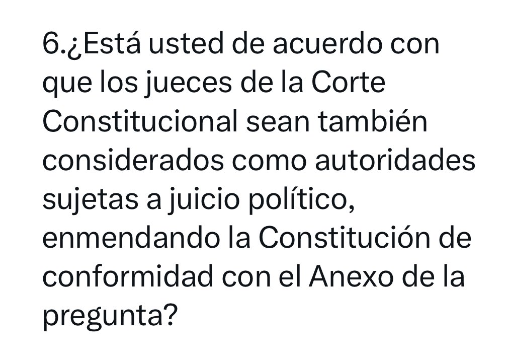FE®NANDO BALDA (@fernandobalda) on Twitter photo Por fin !!!
La consulta popular para eliminar el CPCCS y reducir el número de asambleístas.
Ya estabas demorando Presidente <a href="/DanielNoboaOk/">Daniel Noboa Azin</a>
¡Vamos con todo!
¡Tienes todo nuestro apoyo! Por fin !!!
La consulta popular para eliminar el CPCCS y reducir el número de asambleístas.
Ya estabas demorando Presidente <a href="/DanielNoboaOk/">Daniel Noboa Azin</a>
¡Vamos con todo!
¡Tienes todo nuestro apoyo!
