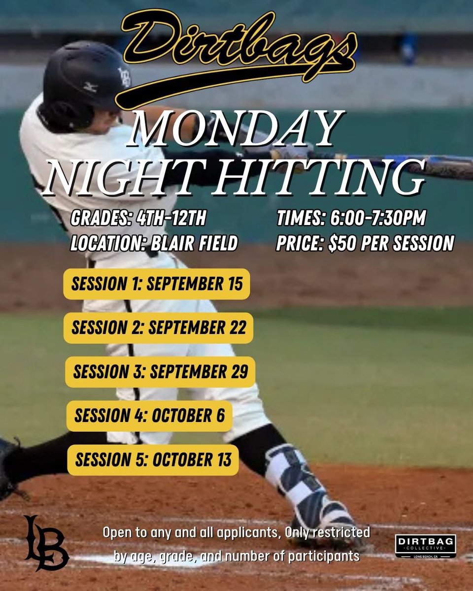 Hit with the Dirtbags! <a href="/LBDirtbags/">LBSU Dirtbags</a>