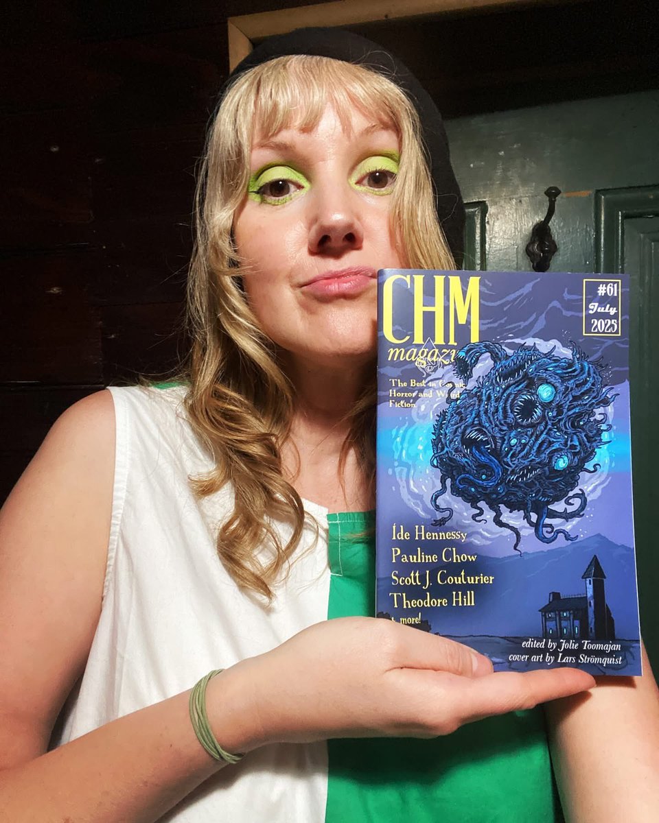 Íde 🔮👽🎹 Hennessy (she/they) (@ahennessyvsop) on Twitter photo Why yes, I *did* write the weird mime story in this issue - how could you tell? This issue of <a href="/CosmicHorrorMo/">Cosmic Horror Monthly</a> feat. my mime school corporate team-building exercise gone wrong, set in the same fictional Lost Coast #humboldtcounty town as my novelette in Split Scream 7 ! #Horror Why yes, I *did* write the weird mime story in this issue - how could you tell? This issue of <a href="/CosmicHorrorMo/">Cosmic Horror Monthly</a> feat. my mime school corporate team-building exercise gone wrong, set in the same fictional Lost Coast #humboldtcounty town as my novelette in Split Scream 7 ! #Horror