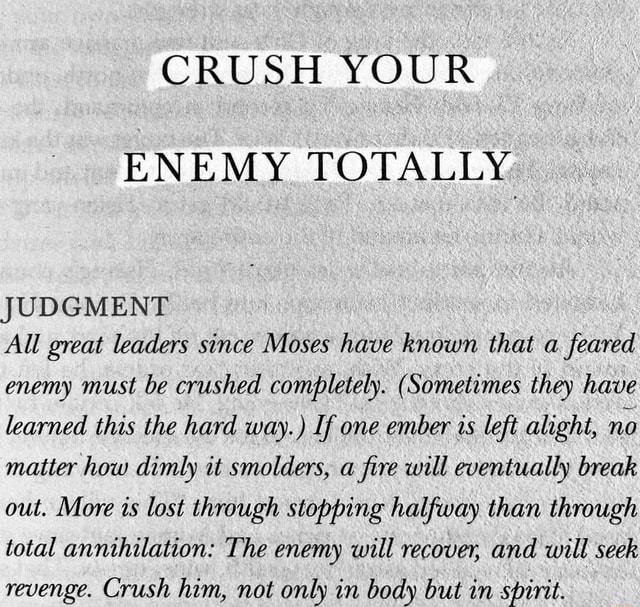 StoneSoup101's tweet photo. @55SweetThing Enjoy the wailing.
Record their miseries. Remind them at rooster's crowing, until all are gone: Justice brings a city's ruin for one servant ruined by unholy acts. Stay at war until their men and women are smoke. ~Judges 19:27 https://t.co/UDAUt2in48