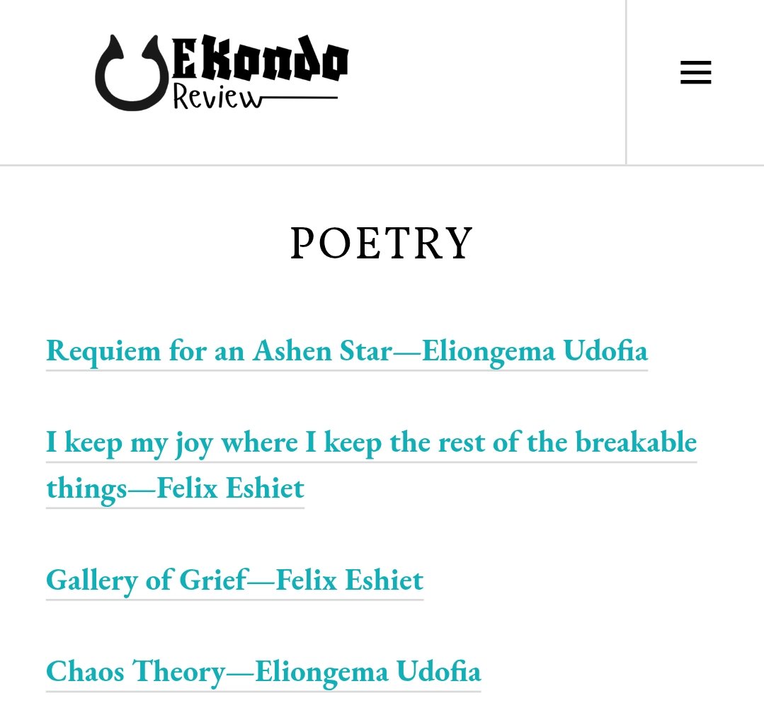 Felix Eshiet (@gwriting_plug) on Twitter photo we're currently undergoing some test runs at <a href="/ekondoreview/">Ekondo Review</a>. it's finally coming together one page at a time we're currently undergoing some test runs at <a href="/ekondoreview/">Ekondo Review</a>. it's finally coming together one page at a time