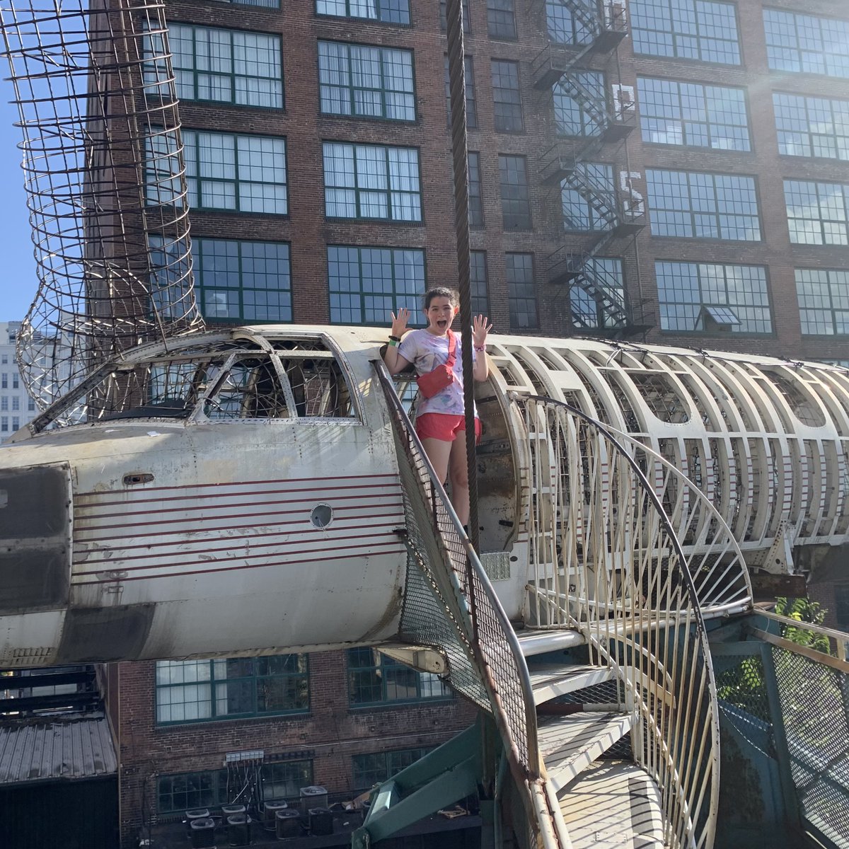 trioubvq's tweet image. While we were in St. Louis we also visited the City Museum!  The City Museum is an artist-built museum full of interactive exhibits, equal parts museum and playground.  As you can see, we had a blast!  #UpwardBound #TRIOworks