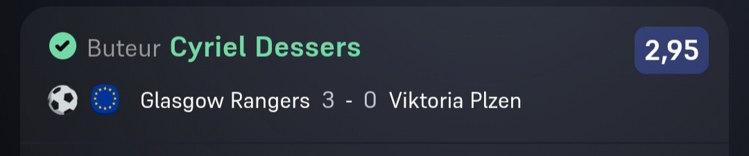 VALIDÉE ✅️✅️
❤️ si ta suivi 
#TeamParieur #Pronos