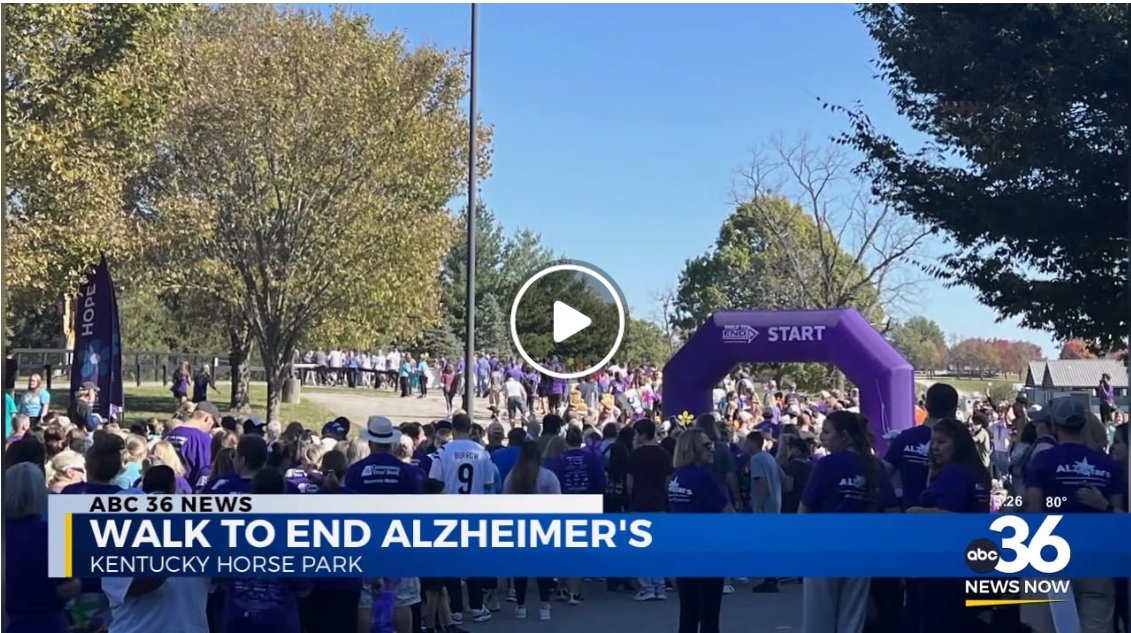 AlzKYIN (@alzkyin) on Twitter photo Thanks to <a href="/ABC36News/">ABC 36 News</a> for interviewing Kathleen Cinnamon about the #Walk2EndAlz in Lexington on Oct. 5. Watch the segment to learn more about the Walk and why it's so important to participate!👉 wtvq.com/walk-to-end-al… Thanks to <a href="/ABC36News/">ABC 36 News</a> for interviewing Kathleen Cinnamon about the #Walk2EndAlz in Lexington on Oct. 5. Watch the segment to learn more about the Walk and why it's so important to participate!👉 wtvq.com/walk-to-end-al…