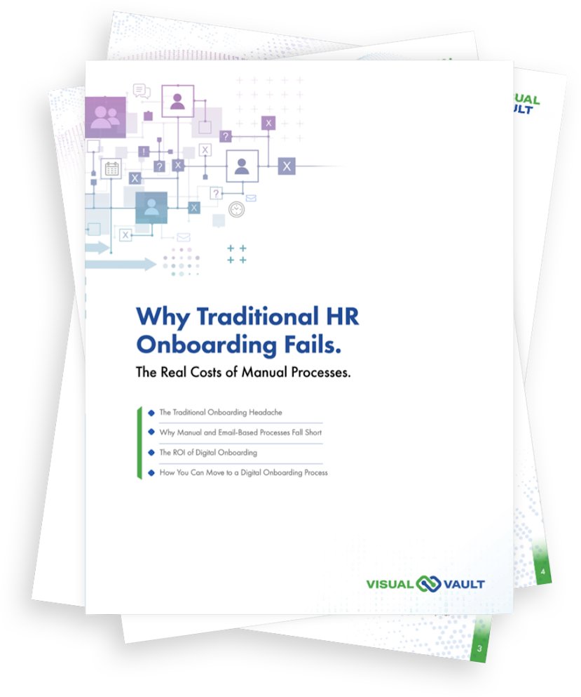 VisualVaultORC's tweet image. When tracking new employee documents depends on email and spreadsheets — things go off the rails.

This whitepaper covers these problems — and how VisualVault addresses them.

📄 info.visualvault.com/l/126821/2025-…
#DigitalOnboarding, #ComplianceRisk, #HRTech