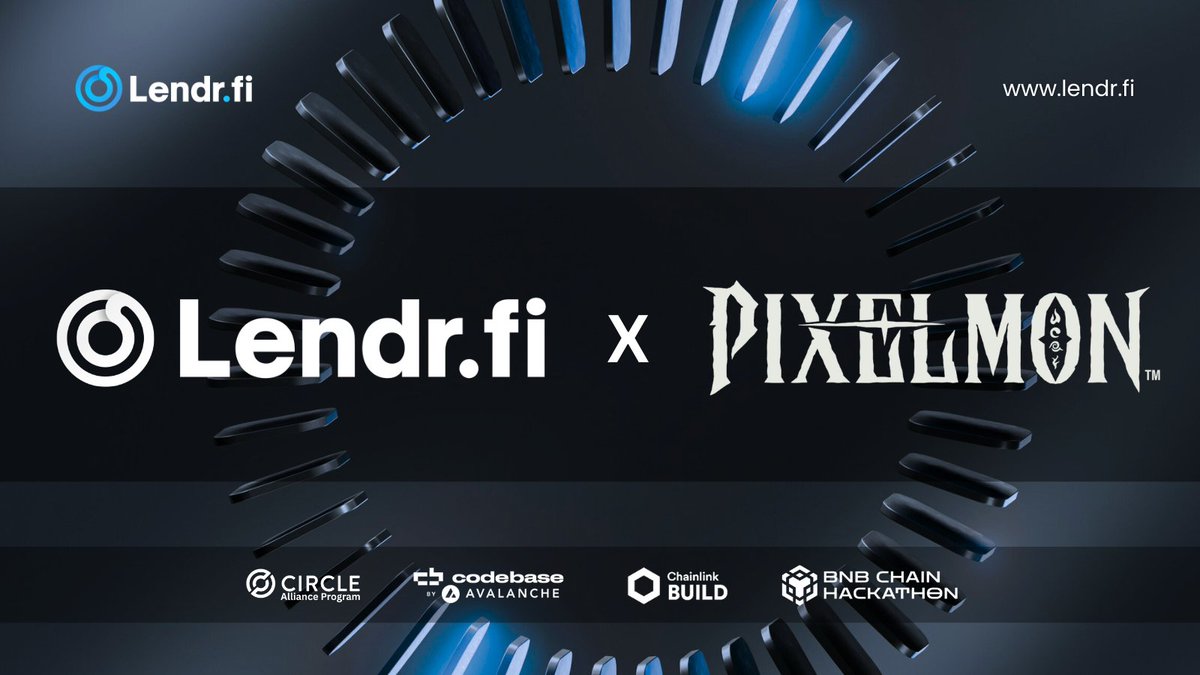 Lendr.fi (We're Hiring!) (@lendrfi) on Twitter photo 🚨 More News from Lendr! 🚨
We’re thrilled to announce our partnership with <a href="/Pixelmon/">Pixelmon 🔺</a>, alongside other top-tier brands in the Web3 space.
Together, we’re pushing the boundaries of what’s possible with tokenized assets, real utility, and next-gen engagement.
Stay tuned for more 🚨 More News from Lendr! 🚨
We’re thrilled to announce our partnership with <a href="/Pixelmon/">Pixelmon 🔺</a>, alongside other top-tier brands in the Web3 space.
Together, we’re pushing the boundaries of what’s possible with tokenized assets, real utility, and next-gen engagement.
Stay tuned for more