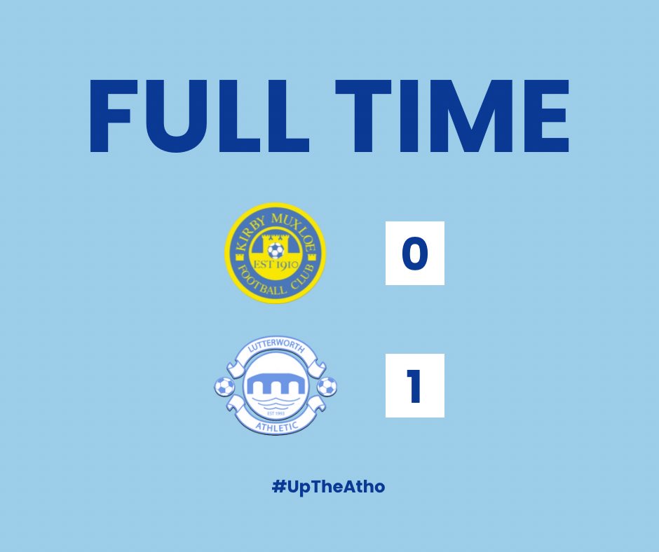 LutterworthAFC's tweet image. FULL TIME | @KirbyMuxloeFC 0-1 Atho

A big 3 points as Atho secure their first win of the season! 💪

Let’s go! 💚🤍

#UpTheAtho