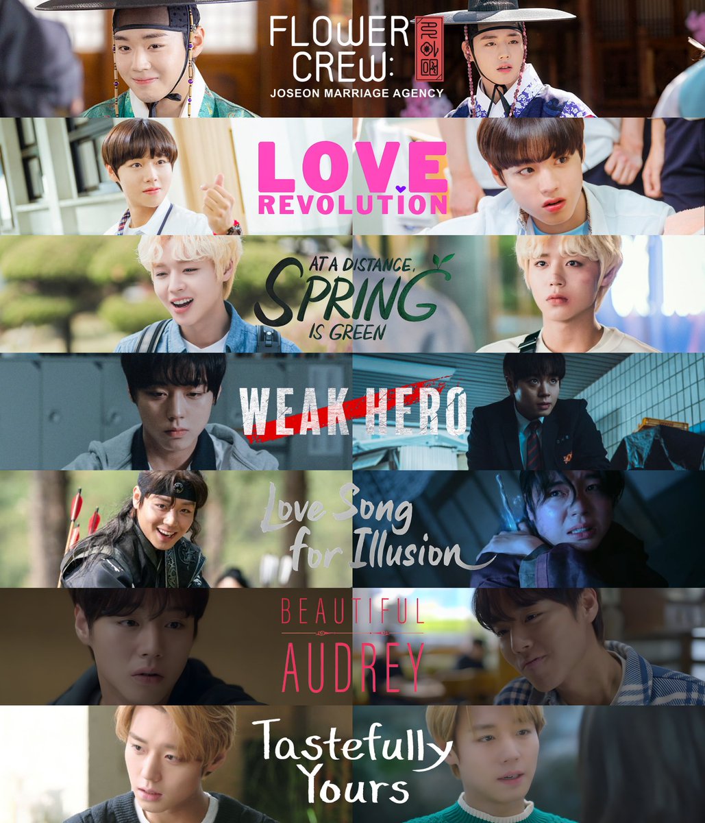 winkformay's tweet photo. Park Jihoon’s Filmography 🌸

#박지훈 #PARKJIHOON https://t.co/y8OJgMc4TT