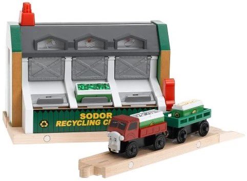hey guys let’s stop fighting and talk abt the wooden railway sodor recycling center