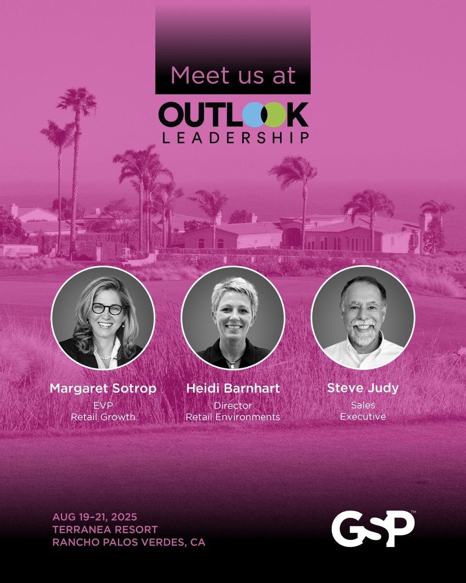 retailbetter's tweet image. From #strategy rooted in data that makes #signage work better, to brand refreshes, GSP knows how to execute and #increasesales. Margaret, Heidi and Steve can’t wait to see you at Outlook in #RanchoPalosVerdes, CA @TerraneaResort this month! 🏷💵  @connect_foods