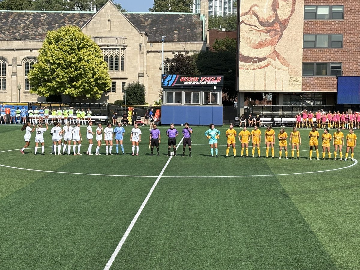 The 2025-26 Valpo Athletics year begins! <a href="/ValpoWSO/">Valpo Women's Soccer</a> exhibition at DePaul at Wish Field. #GoValpo