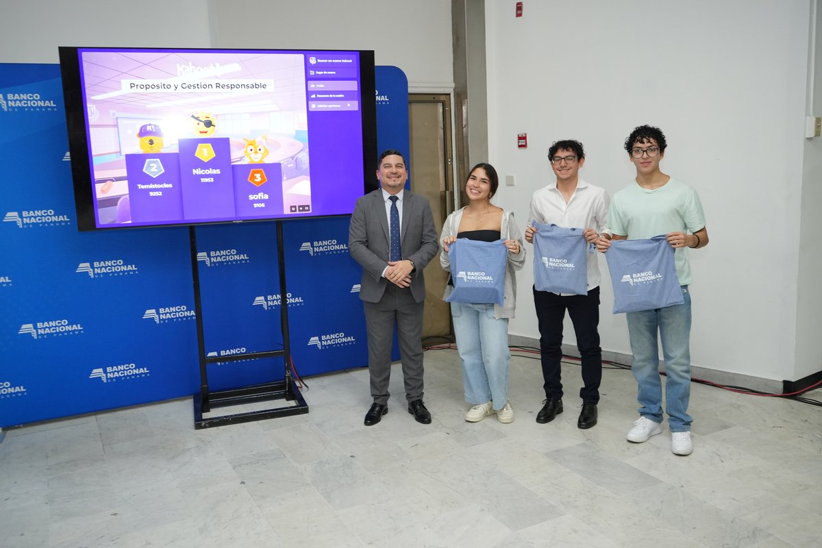 BancoNacionalPA (@banconalpa) on Twitter photo Recibimos a 22 estudiantes de Finanzas de <a href="/ADEN_University/">ADEN University</a>
Visitaron nuestra Casa Matriz y participaron en una capacitación sobre desarrollo sostenible en la Galería Banconal.
¡Gracias por confiar en nosotros para sumar a su formación! Recibimos a 22 estudiantes de Finanzas de <a href="/ADEN_University/">ADEN University</a>
Visitaron nuestra Casa Matriz y participaron en una capacitación sobre desarrollo sostenible en la Galería Banconal.
¡Gracias por confiar en nosotros para sumar a su formación!
