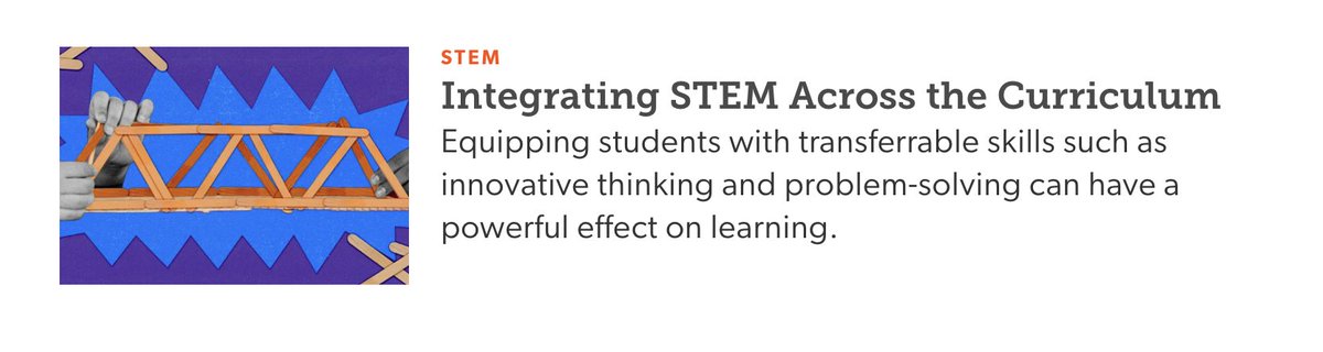 My latest for @Edutopia about #STEM edutopia.org/article/integr… #education #edchat #edtech #backtoschool #teaching <a href="/EduaideAi/">Eduaide.Ai</a> @MagicSchoolAI <a href="/TeachShareAI/">TeachShare</a>