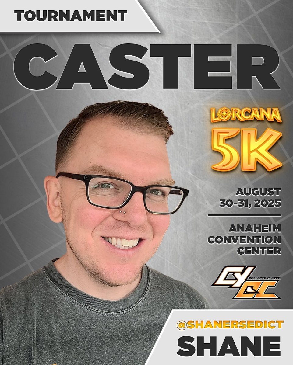 I'm thrilled to announce that I'll be part of the broadcast team at Collector Expo in Anaheim!

Post Rotation with Fabled!!