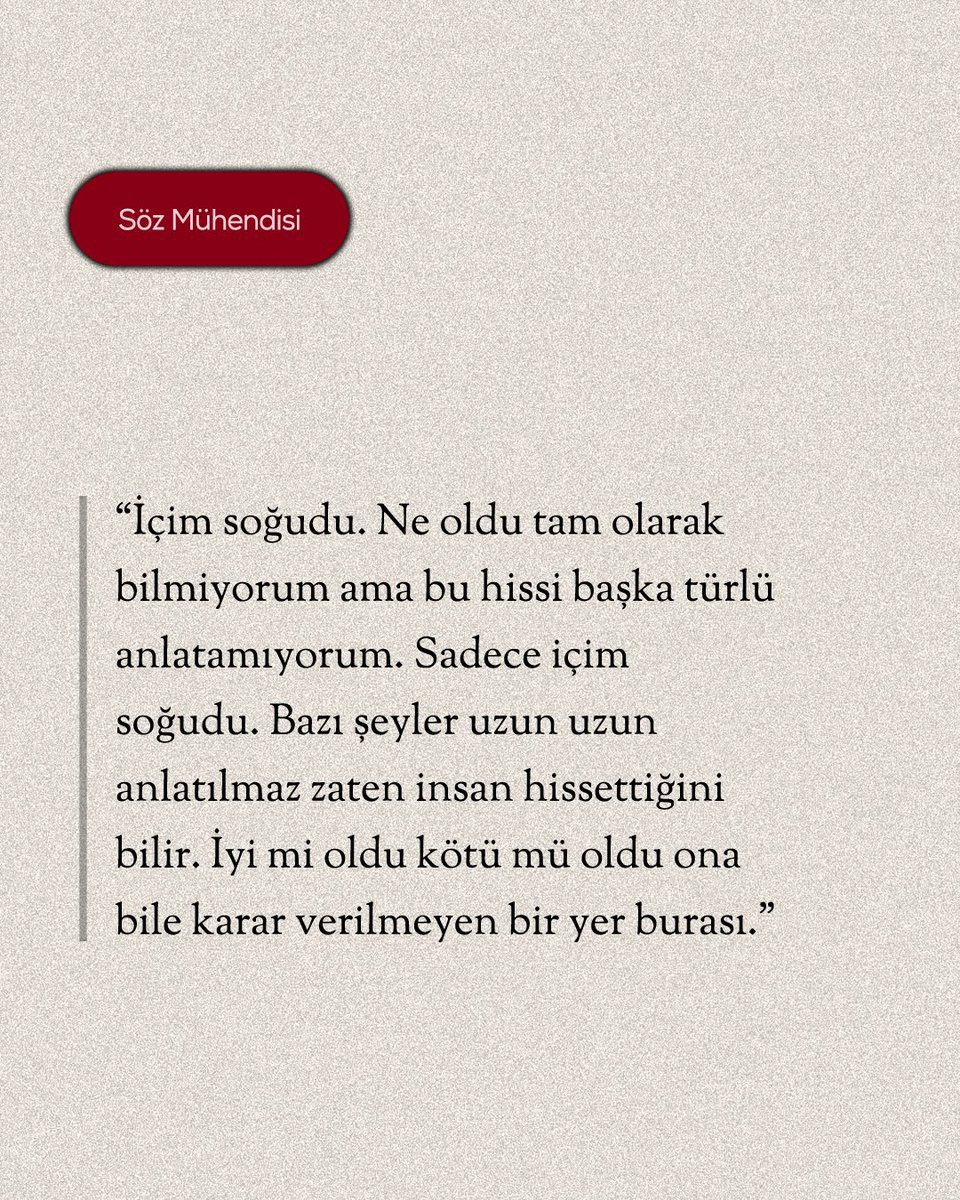 Bu yazı beni anlatmış...