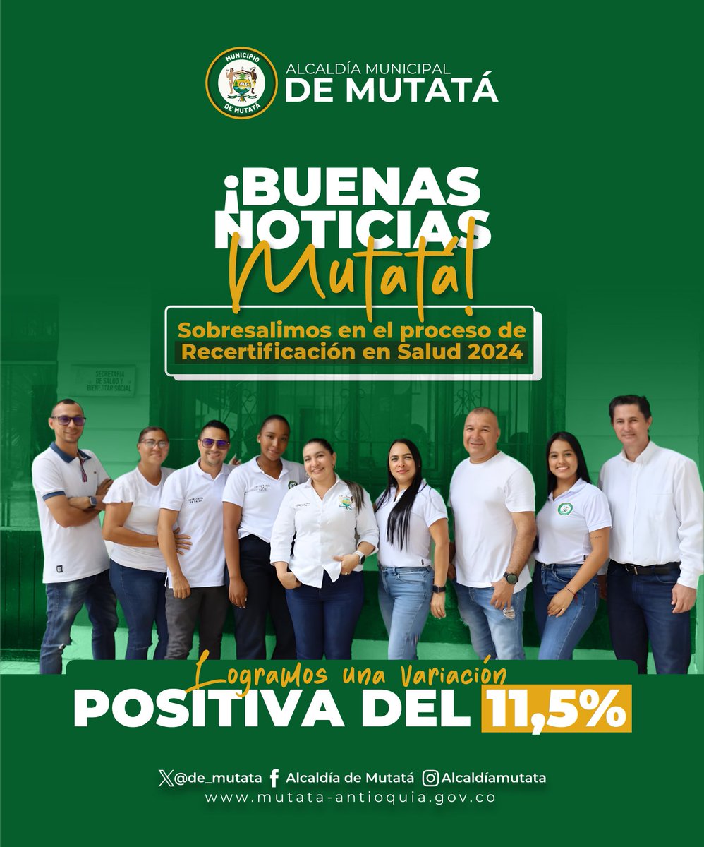 Alcaldía de Mutatá tweet media