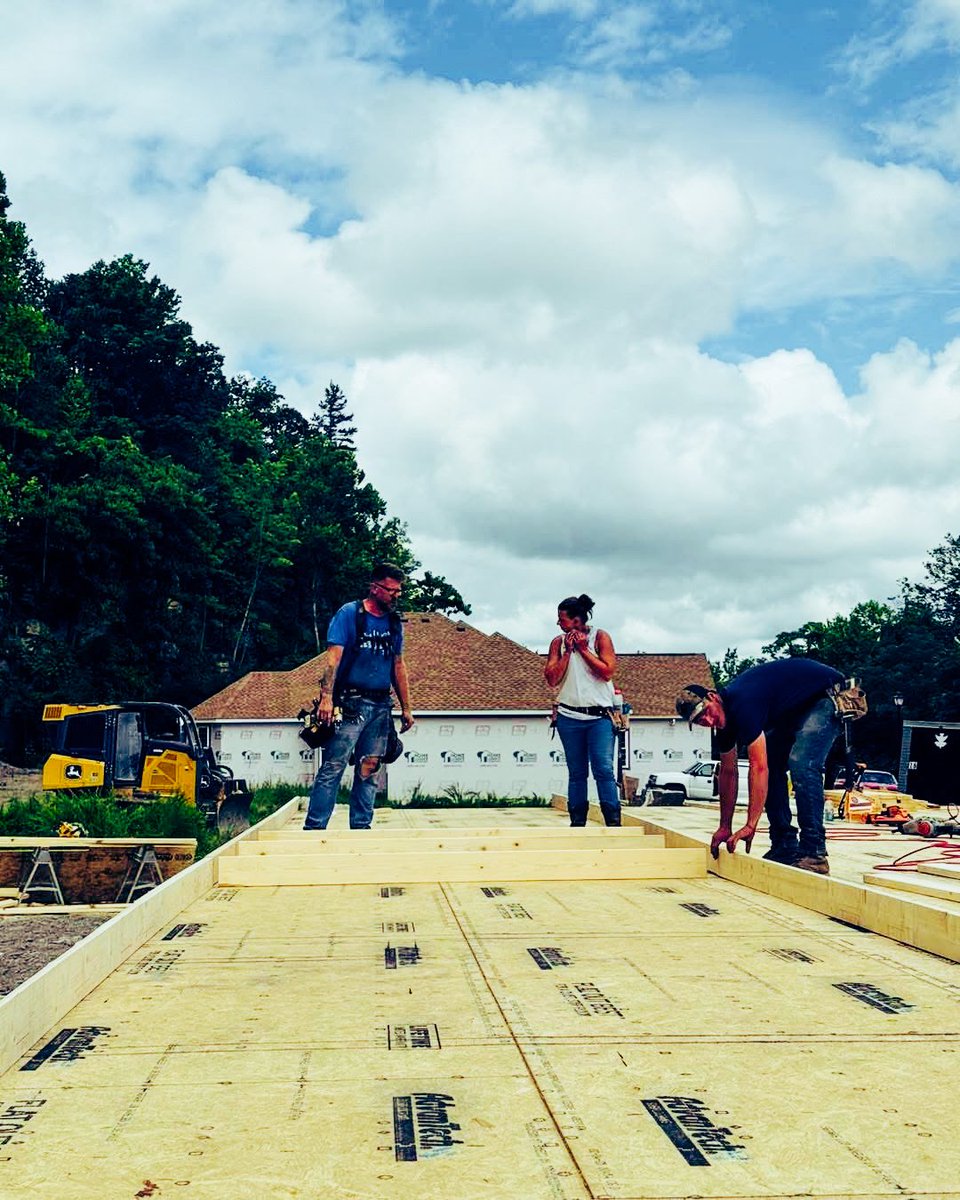 Our Hope Building framing crew is hard at work in Perry County today, getting walls started on this home we’re building for a family that survived the ‘22 flood. We are thankful they will have a beautiful home, where they will no longer have to worry about flooding! 🙌