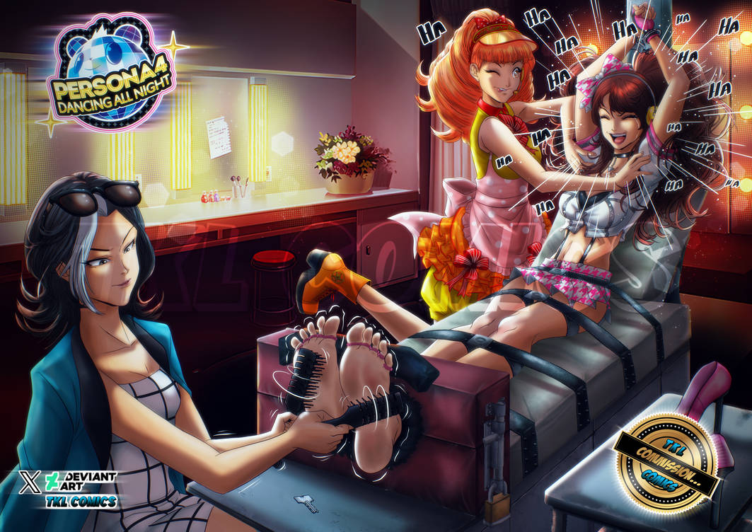 Rise, Kyoka, Kanami, Persona 4 ...(CommissioN)...