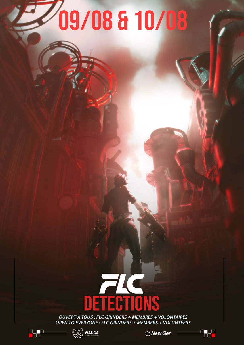 DÉTECTION FLC OUVERT À TOUS. 🏆

Alors, qui souhaite y participer ? 👀

Ce samedi et dimanche, RDV sur notre web-tv pour vivre cette détection. 🔥

Twitch.tv/FLC_TV

#FLCForEver ! ⚔️