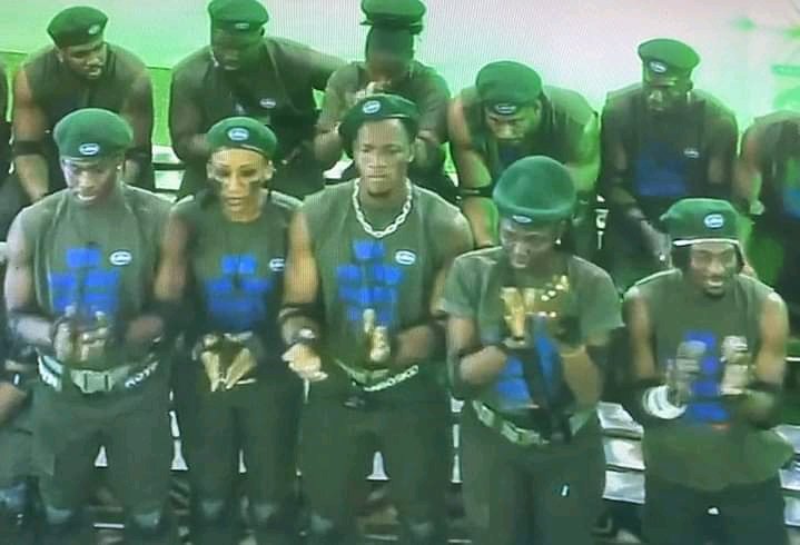 Commander Koyin and his crew didn’t come to play ,  dey  came to wipe out every germ in Africa 🔥

Congrats to Koyin, Danboskid, Zita, Ivatar, and Faith on winning d first sponsored task by  <a href="/carexng/">carex nigeria</a> 

#BBNaija #BBNaijaS10