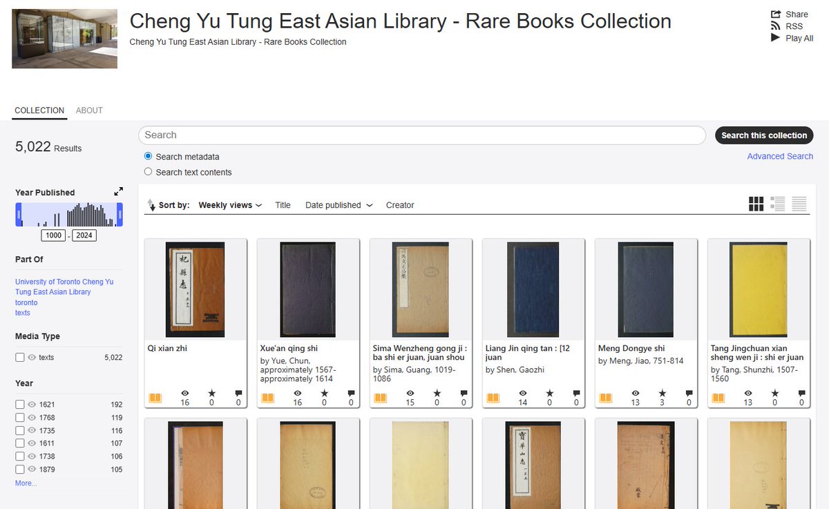 East Asian Library UTL (@eastasianlib) on Twitter photo 📑<a href="/EastAsianLib/">East Asian Library UTL</a> has digitized over 5000 rare books on Internet Archive, including many treasures from the Mu Collection. Discover these historical gems anytime, right from your own device — perfect for research or inspiration! #rarebooks #uoft 🔗archive.org/details/ealmuc… 📑<a href="/EastAsianLib/">East Asian Library UTL</a> has digitized over 5000 rare books on Internet Archive, including many treasures from the Mu Collection. Discover these historical gems anytime, right from your own device — perfect for research or inspiration! #rarebooks #uoft 🔗archive.org/details/ealmuc…