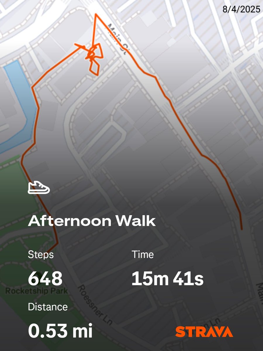 I got in a nice and relaxing family walk yesterday after lunch. Nice to get out in the sun with great company and pleasant conversations. #Walking #FamilyWalk #Fitness #Training