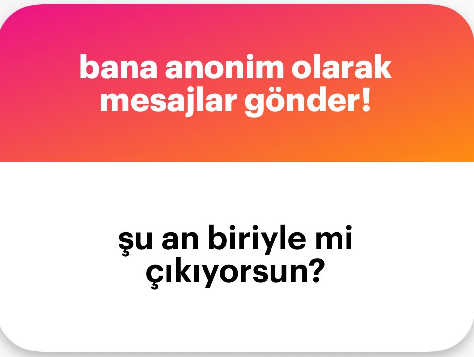 Nooo ilgilenmiyorum uzun zamandır