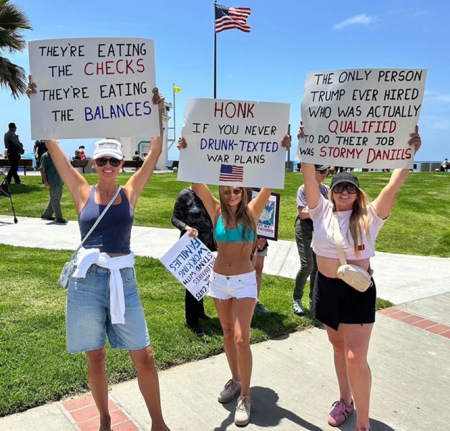 “They’re eating the checks, they’re eating the balances.” 🤣